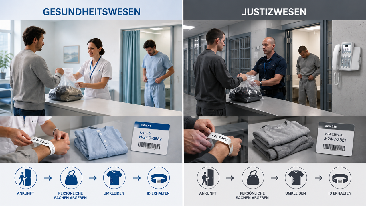 Parallelen Gesundheitswesen und Justizvollzug